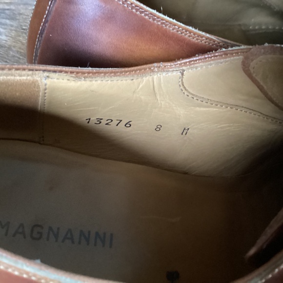 MAGNANNI Marco II Monk Fine Leather Loafers Made In Spain - Picture 10 of 12